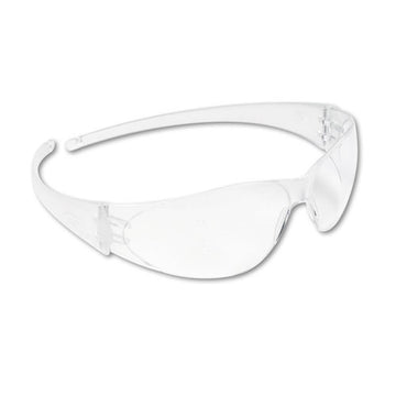 MCR™ Safety Checkmate Wraparound Safety Glasses, Clr Polycarbonate Frame, Coated Clear Lens freeshipping - TVN Wholesale